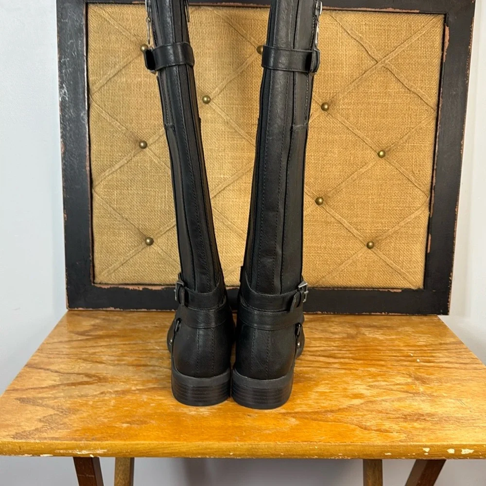 Guess Boots Black Over the Knee in Size 7M NWOT‎